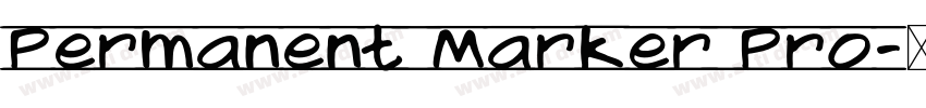Permanent Marker Pro字体转换 Permanent Marker Pro字体转换